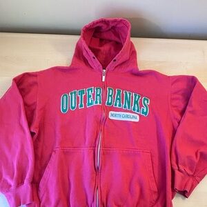 Hot Pink Outer Banks Hoodie